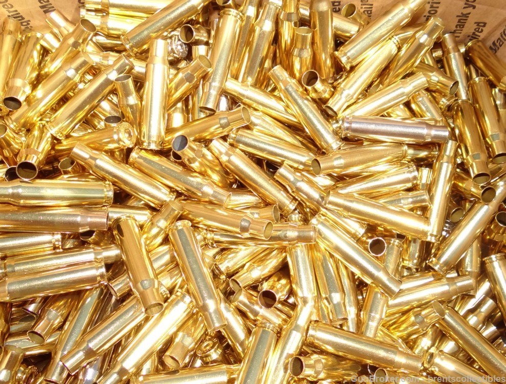 21+ Lbs/800+ rds308/7.62 Reloading Brass Commercial & Military Win RP Speer-img-5