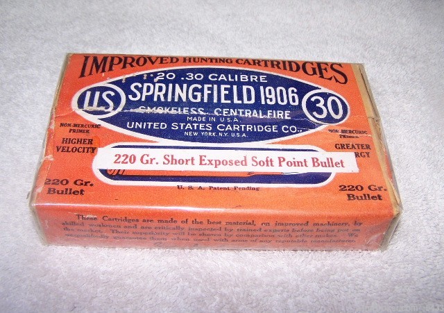 SEALD US Cartridge Springfield 1906 Overlabel-img-0