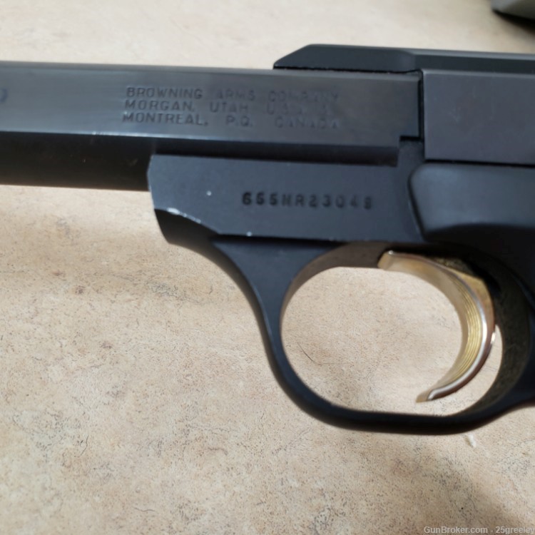 Browning Buck Mark .22 LR Semi-Auto Slab Side Pistol w/ 2 Magazines-img-30