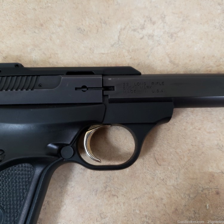 Browning Buck Mark .22 LR Semi-Auto Slab Side Pistol w/ 2 Magazines-img-20