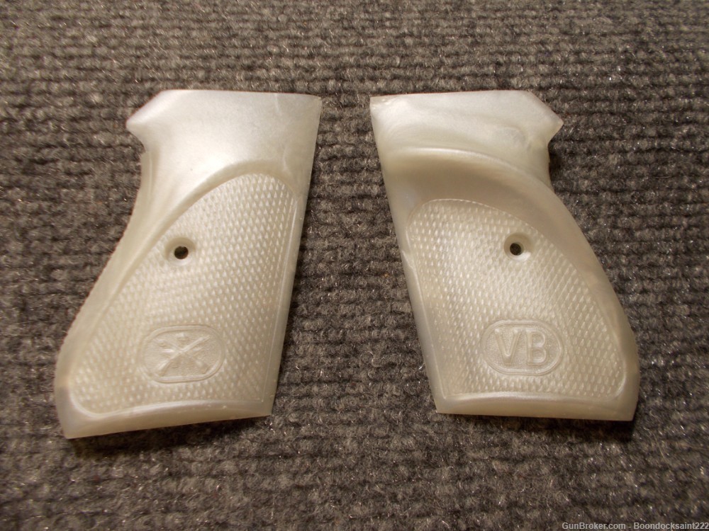 Custom Grips for Bernardelli Model 60 and Model 80 Pearl White-img-0