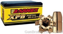 Barnes .429" XPB Pistol Bullets 44 Rem Mag 200gr LEAD FREE (40)------E-img-0