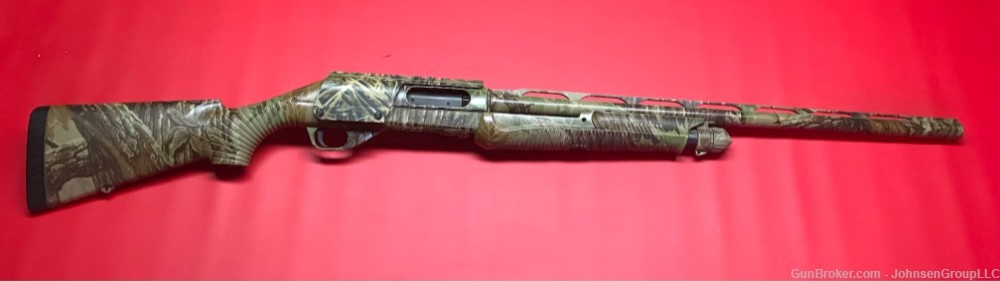 Benelli Nova 12 gauge pump shotgun, up to 3 1/2" chamber, Turkey shotgun. -img-0