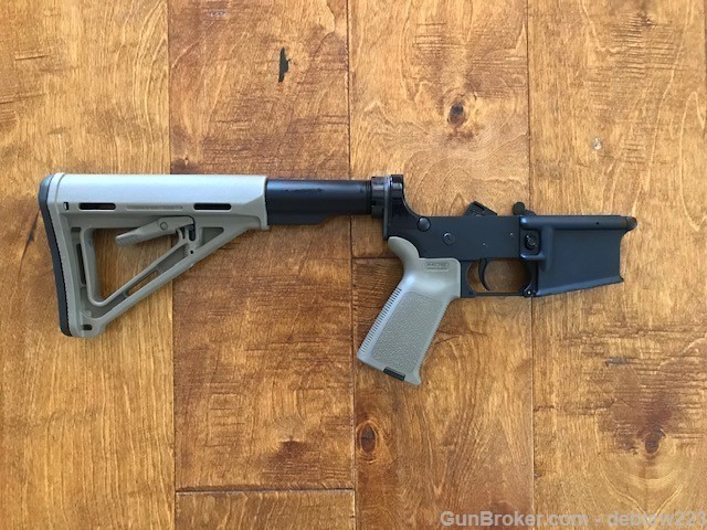 Anderson Manufacturing AR-15 Lower Half Magpul FDE Layaway Option-img-1