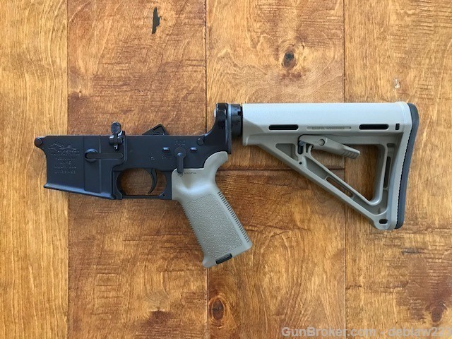 Anderson Manufacturing AR-15 Lower Half Magpul FDE Layaway Option-img-0