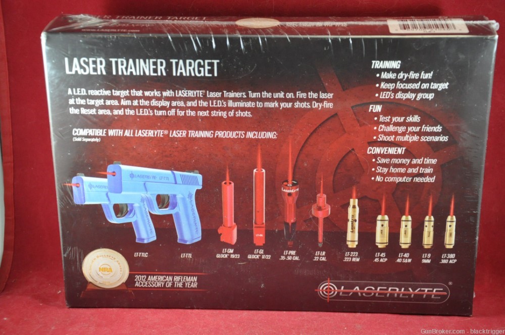 Factory New Old Stock LaserLyte TLB-1 Laser Trainer Target Kit-img-1