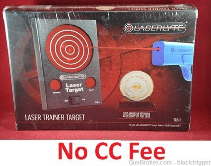 Factory New Old Stock LaserLyte TLB-1 Laser Trainer Target Kit-img-0