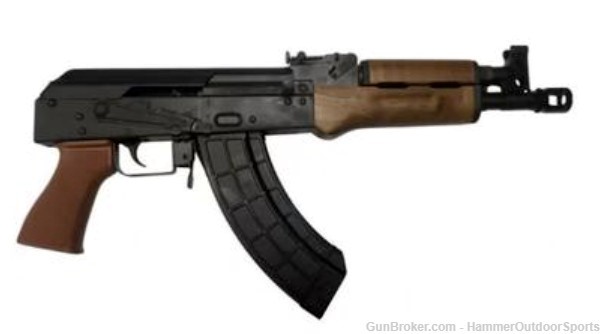 Century Arms US VSKA Draco AK Pistol 7.62X39mm 30rd Magazine 10.5" Barrel U-img-1