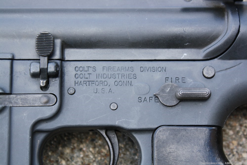 GORGEOUS Colt SP1 1981 .223 AR-15 20" EXCELLENT-img-4