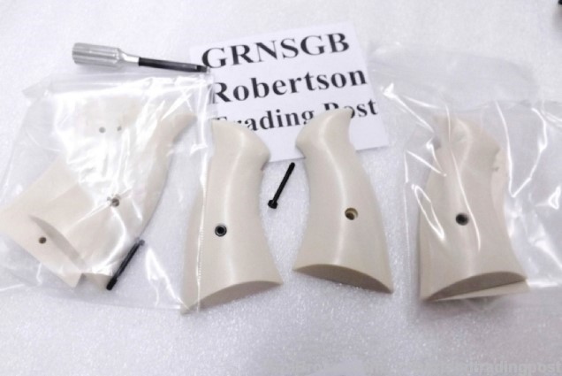 Aftermarket Imitation Bone Ivory Grips fit S&W N Square NSGB 25 27 28 29 62-img-13