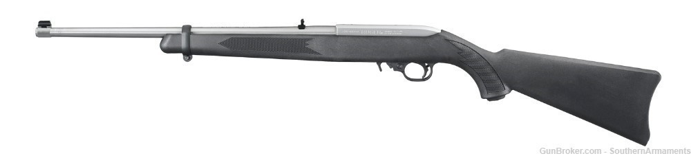 Ruger 10/22 Carbine 22LR Stainless, Synthetic Stock-img-3