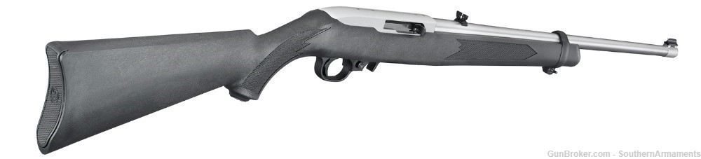 Ruger 10/22 Carbine 22LR Stainless, Synthetic Stock-img-1