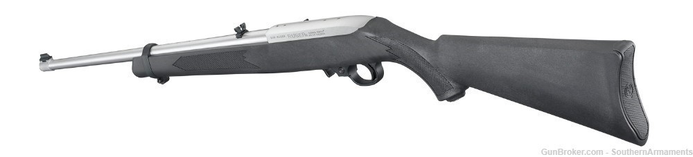 Ruger 10/22 Carbine 22LR Stainless, Synthetic Stock-img-2