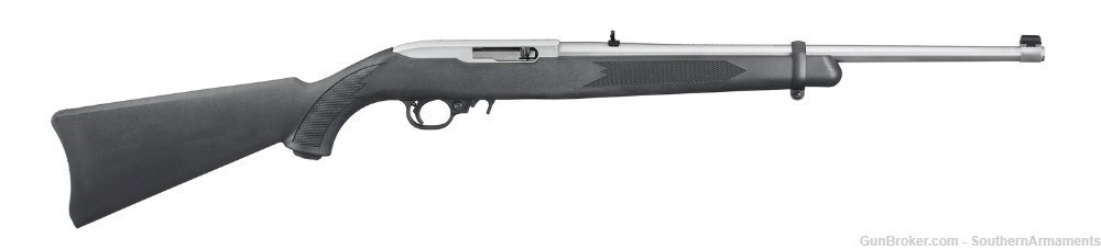 Ruger 10/22 Carbine 22LR Stainless, Synthetic Stock-img-0