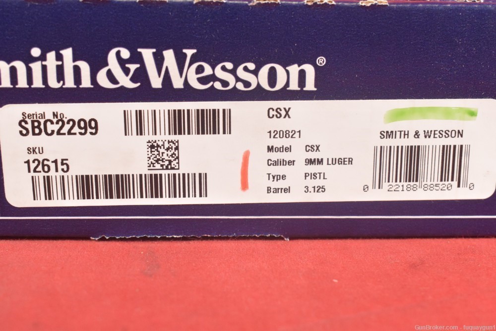 S&W CSX Micro Compact SAO 9mm 3.1" 12615 Ambi Safety CSX-img-8