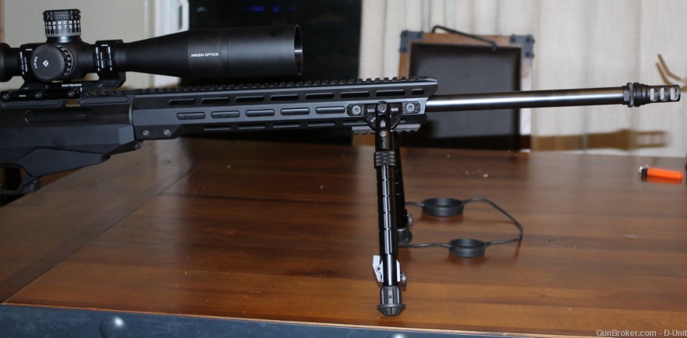  Tikka t3x Tactical in .260 rem with Silencer Co M Break and dies-img-7