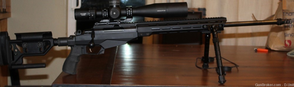  Tikka t3x Tactical in .260 rem with Silencer Co M Break and dies-img-3