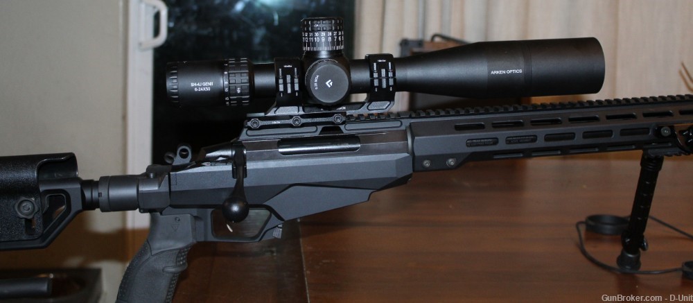  Tikka t3x Tactical in .260 rem with Silencer Co M Break and dies-img-0