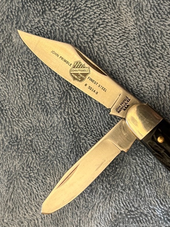 JOHN PRIMBLE STOCKMAN 5515-S FOUR BLADE POCKET KNIFE-img-2