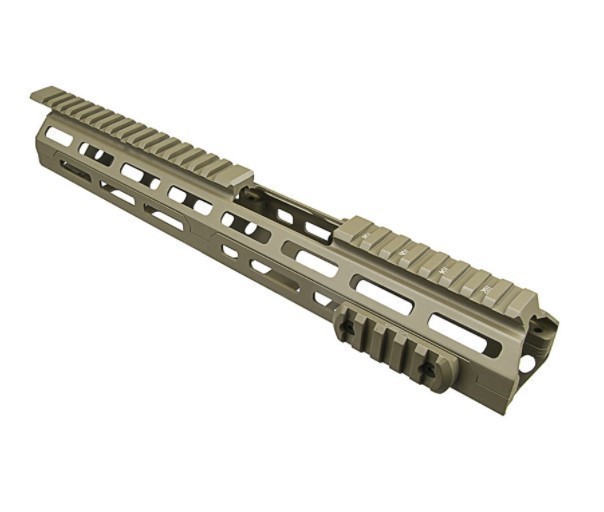M-Lok® Drop In Handguard - 13.5"L Carbine Extended Handguard Length - Tan-img-0