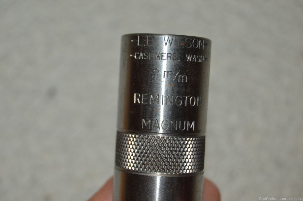 NEW LE Wilson 7mm Remington Magnum Adjustable Case Gauge-img-7
