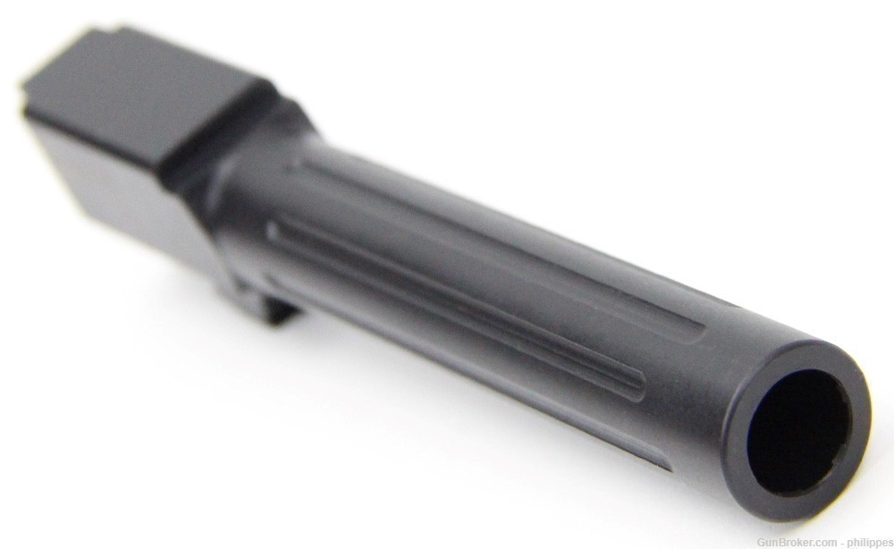 AlphaWolf Glock 22 Barrel .40 S&W AW-2240N - Fluted with Black Nitride-img-4
