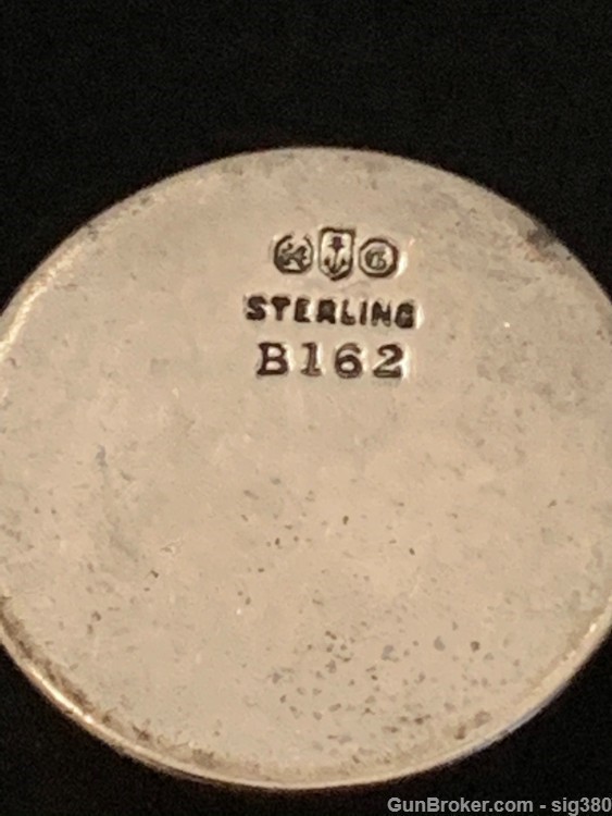 ANTIQUE STERLING SILVER CYLINDER STICK MATCH CASE, 41 GRAMS-img-5