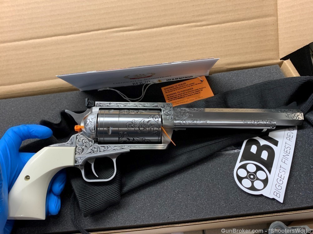 Magnum Research 20th Anniversary BFR Revolver .45-70 RARE - Only 20 Made-img-7