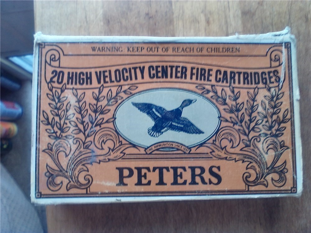 Vintage Peters High Velocity 270 Winchester cf.-150 gr.core-lokt sp.ammo-img-2