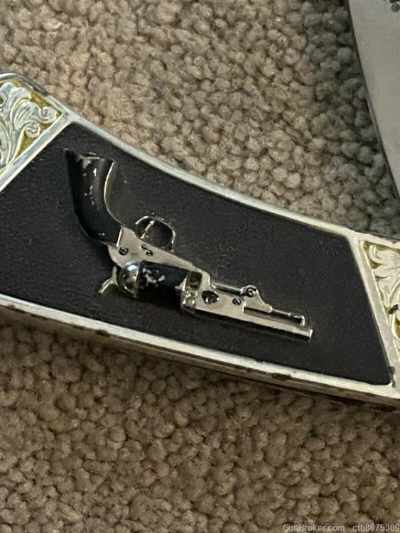 Colt 1849 Pocket Revolver Collector Knife Franklin Mint-img-2