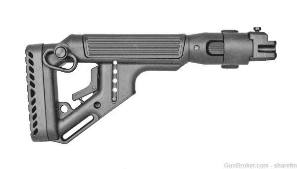UAS-AKS P - Tactical Folding Buttstock W/ Cheek Piece For AKS-74U (Krinkov)-img-0