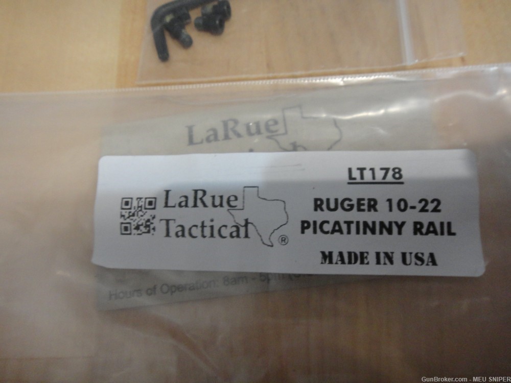 LaRue Tactical Ruger 10/22 Rifle Picatinny scope mount LT178 (G027)-img-13