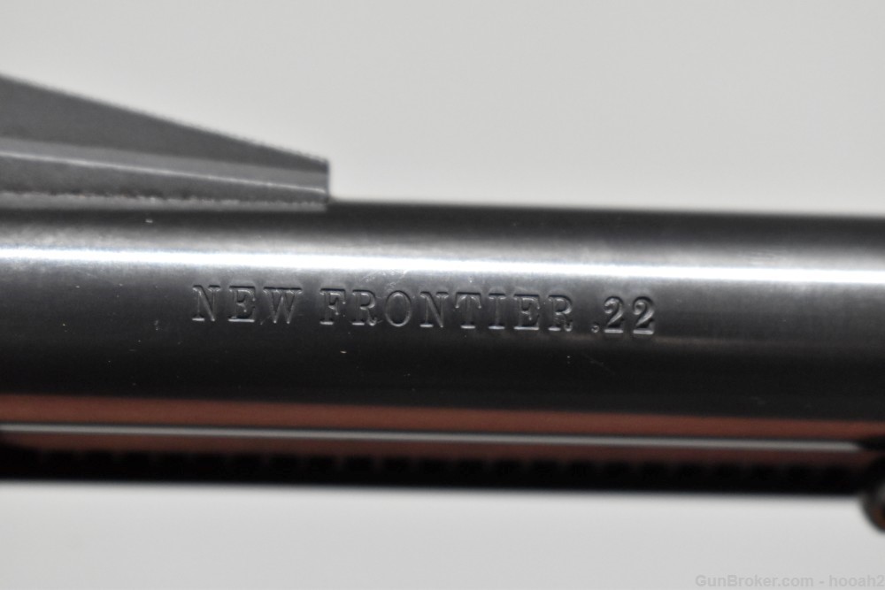 Nice Colt New Frontier Convertible Single Action Revolver 22 LR Mag W Box-img-32