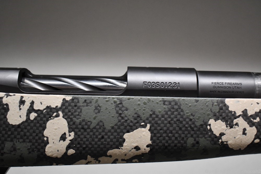Excellent Fierce Firearms Carbon Edge Bolt Action Rifle 308 Win W Box-img-5