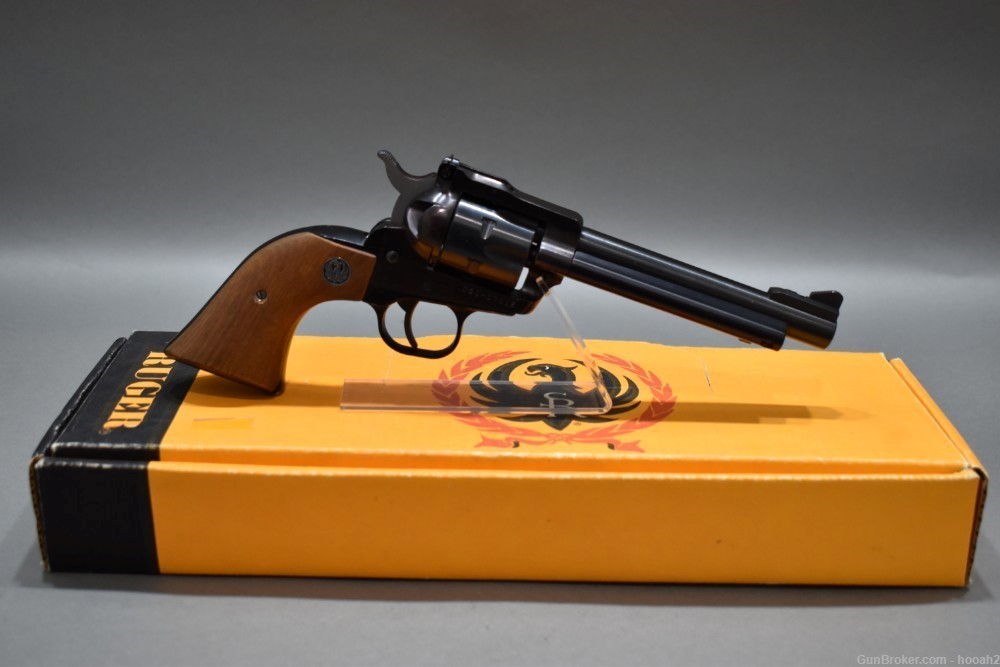 Ruger New Model Super Single Six Single Action Revolver 22 LR W Box 1986-img-0