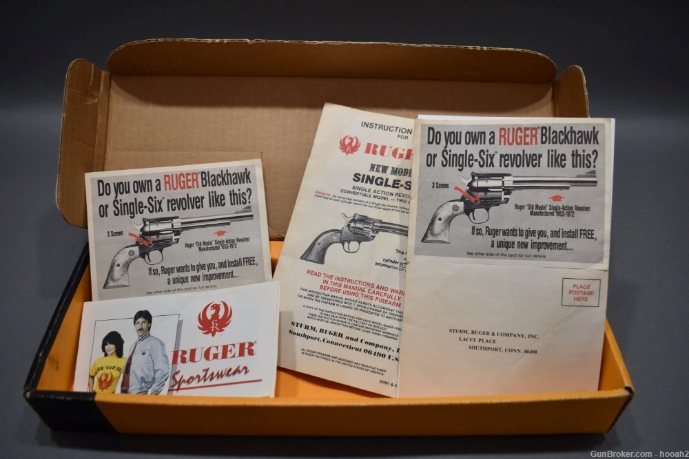 Ruger New Model Super Single Six Single Action Revolver 22 LR W Box 1986-img-28