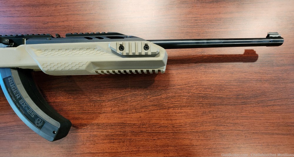 Ruger 10/22 Carbine 18.5" w/Fab Defense Pro Chassis and 25rd Mags FDE-img-3