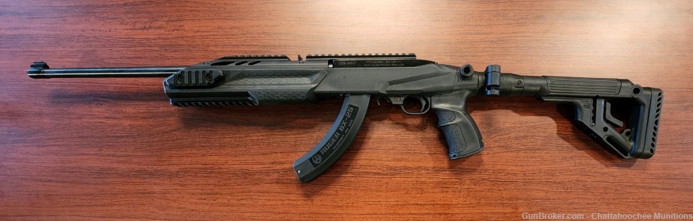 Ruger 10/22 Carbine 18.5" w/Fab Defense Pro Chassis and 25rd Mags BLK-img-4