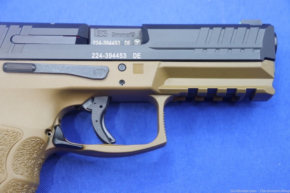 Heckler & Koch HK Model VP9 Pistol FDE 2-Tone 9MM 17RD Mags H&K HIVis Sight-img-4