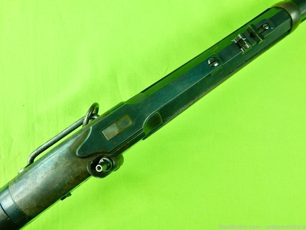 Antique Civil War US Smith .50 cal. breech-loading Percussion Carbine-img-7