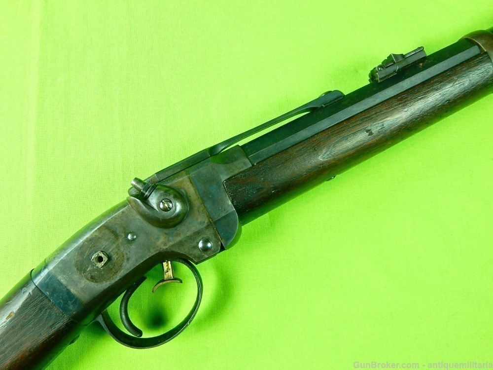 Antique Civil War US Smith .50 cal. breech-loading Percussion Carbine-img-6