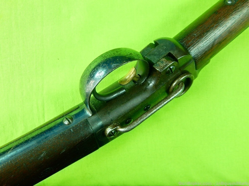 Antique Civil War US Smith .50 cal. breech-loading Percussion Carbine-img-9