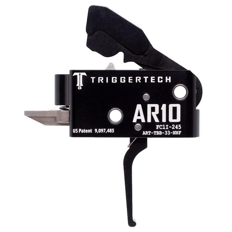 TriggerTech AR10 Two Stage Blk/Blk Competitive Flat 3.5 lbs ART-TBB-33-NNF-img-0