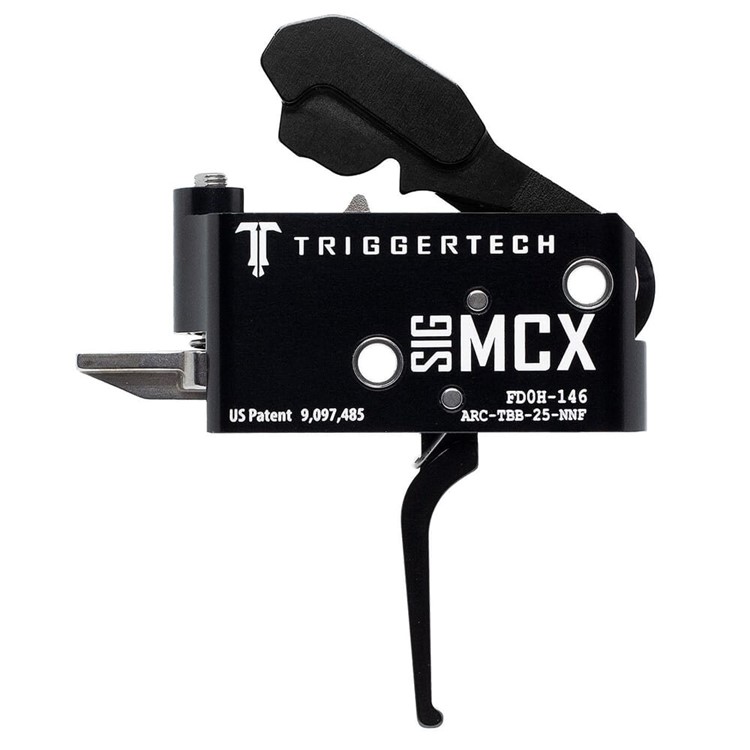 TriggerTech MCX Two Stage Blk/Blk Adaptable Flat 2.5-5.0 lbs ARC-TBB-25-NNF-img-0