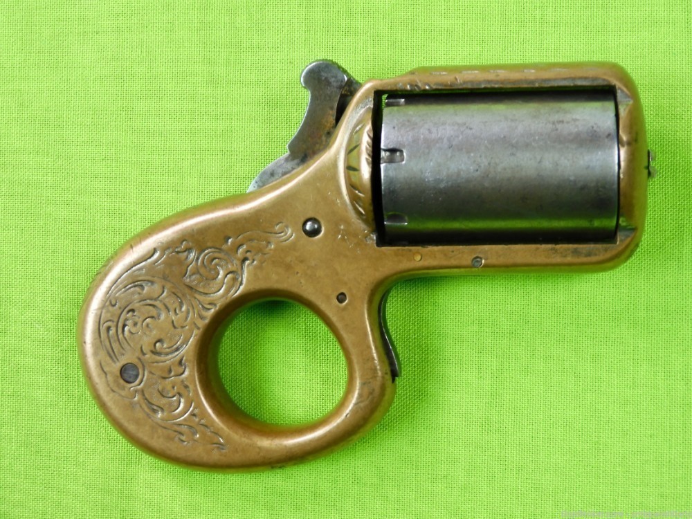 Antique US Reid My Friend .22 Cal 7 Shot Revolver Pistol-img-0