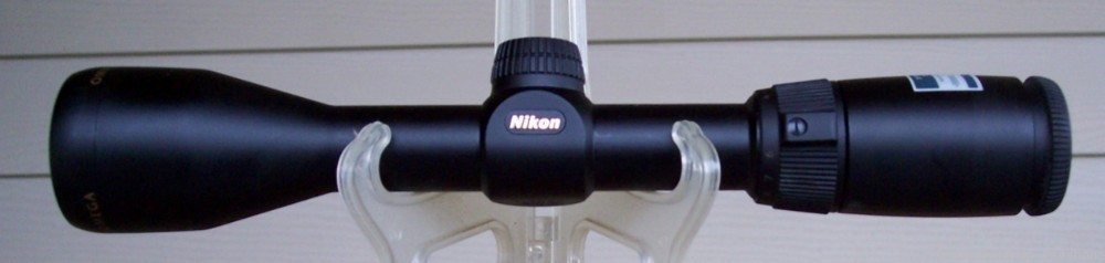 Nikon 3-9x40mm Omega Muzzle Loader Scope Matte BDC Nice-img-3