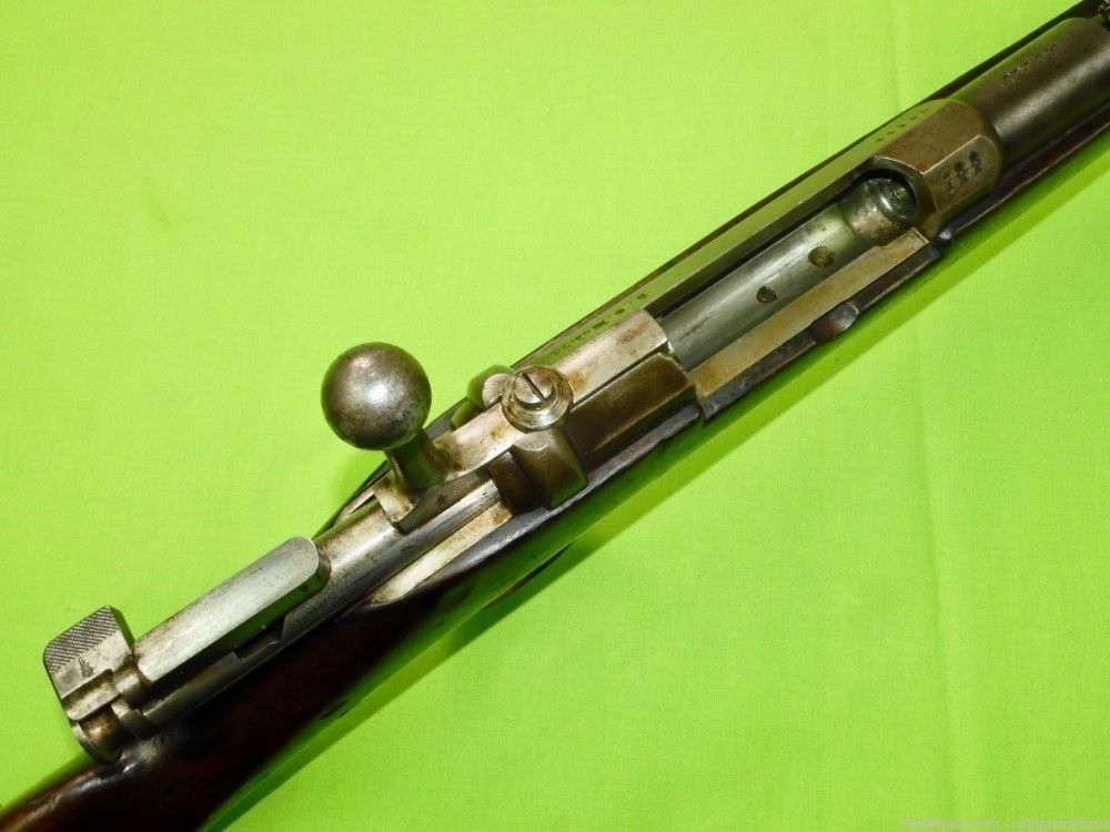 Antique German Mauser Model 1871 Jewehr French Converted to 6.5 X 53 Rifle-img-9