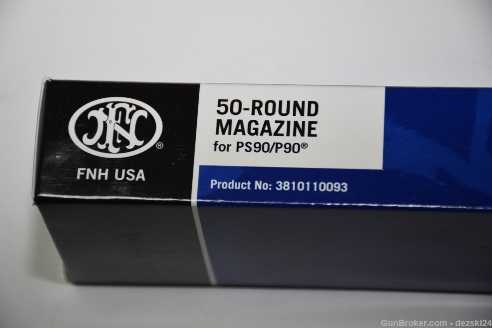 FNH FN P90/PS90 50 ROUND MAGAZINE FACTORY OEM 5.7 X 28MM NEW IN BOX-img-2