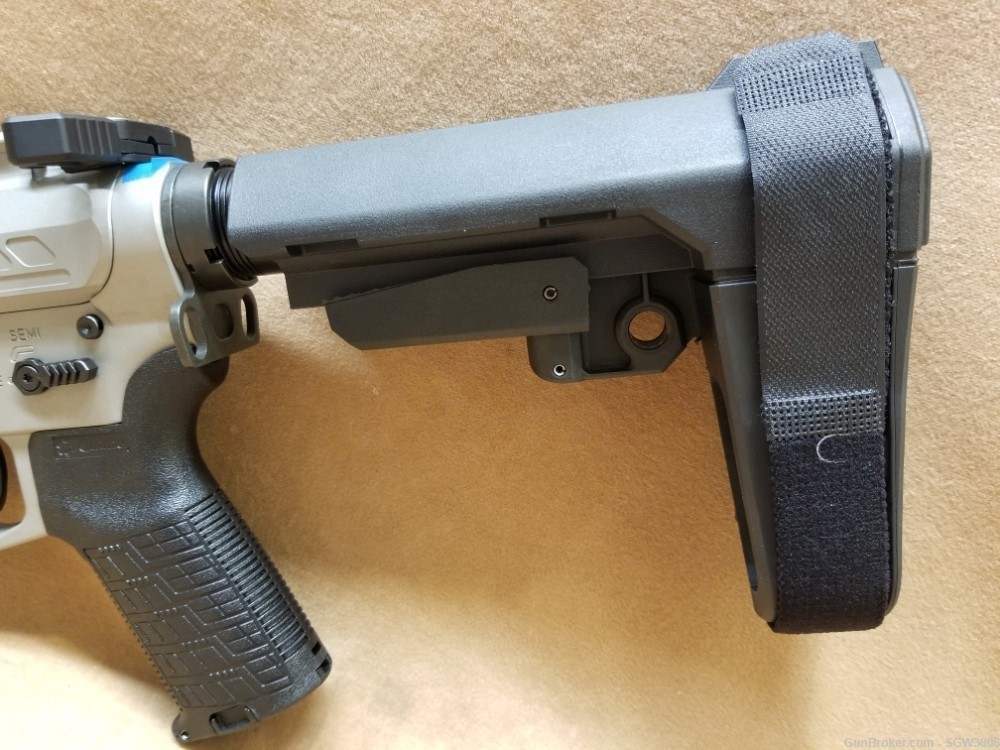 CMMG Banshee MK17 9mm Pistol in Titanium-img-5