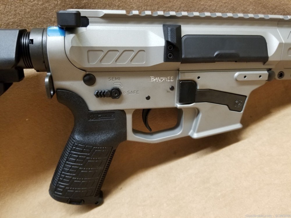 CMMG Banshee MK17 9mm Pistol in Titanium-img-2